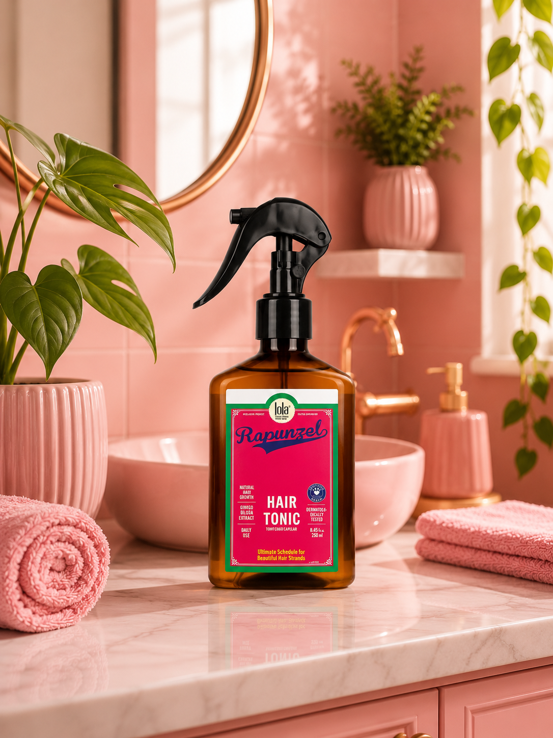 TÓNICO CAPILAR RAPUNZEL 💆‍♀️ — Dile adiós a la caída y recupera un cabello más abundante y fuerte desde la raíz