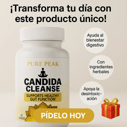 🌿💛Candida Cleanse Apoya tu bienestar y siéntete mejor cada día - Q150! + ENVÍO GRATIS